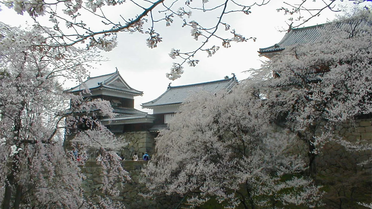 Ueda Castle in Japan