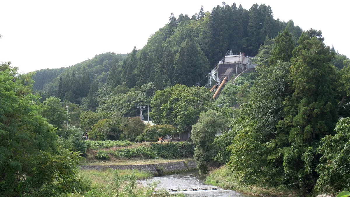 Yonezawa Castle Ruins in Japan
