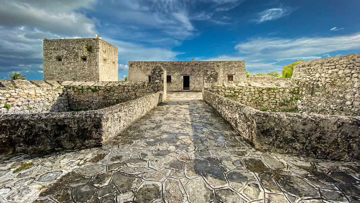 Fuerte de San Felipe de Bacalar in Mexico