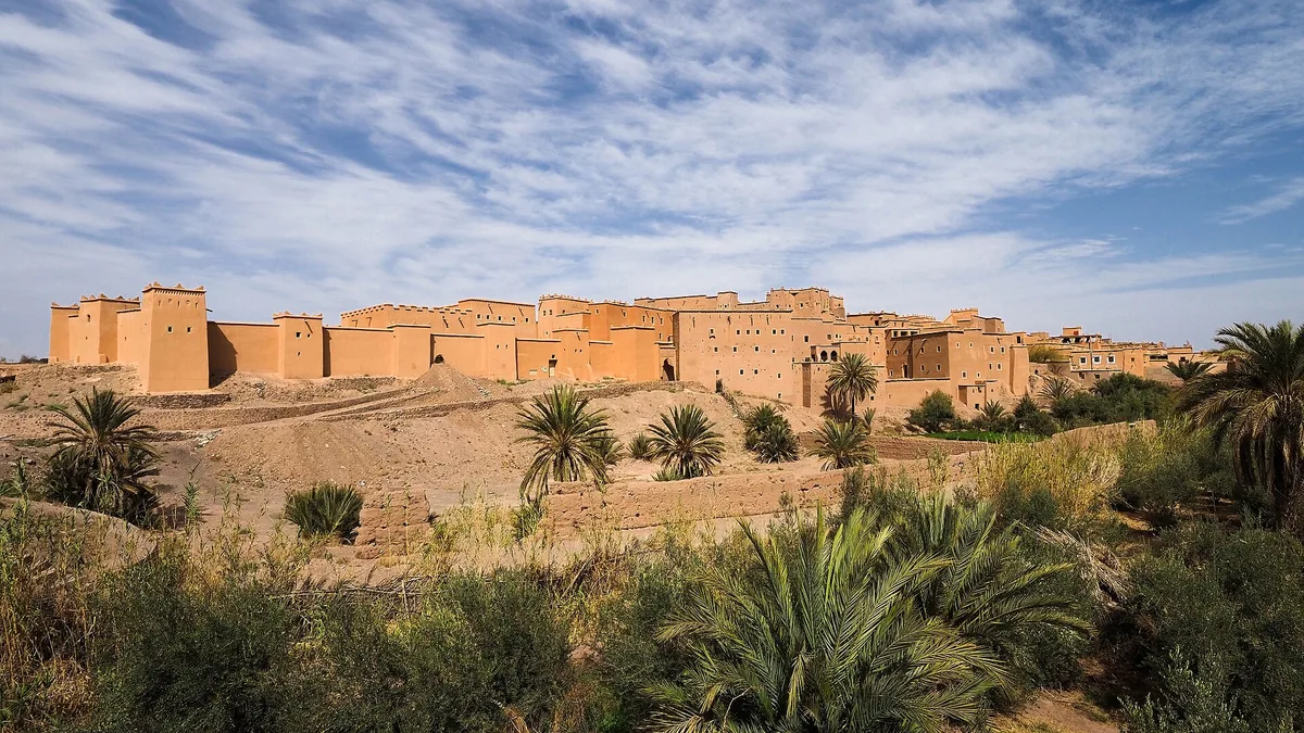 Taourirt Kasbah in Morocco