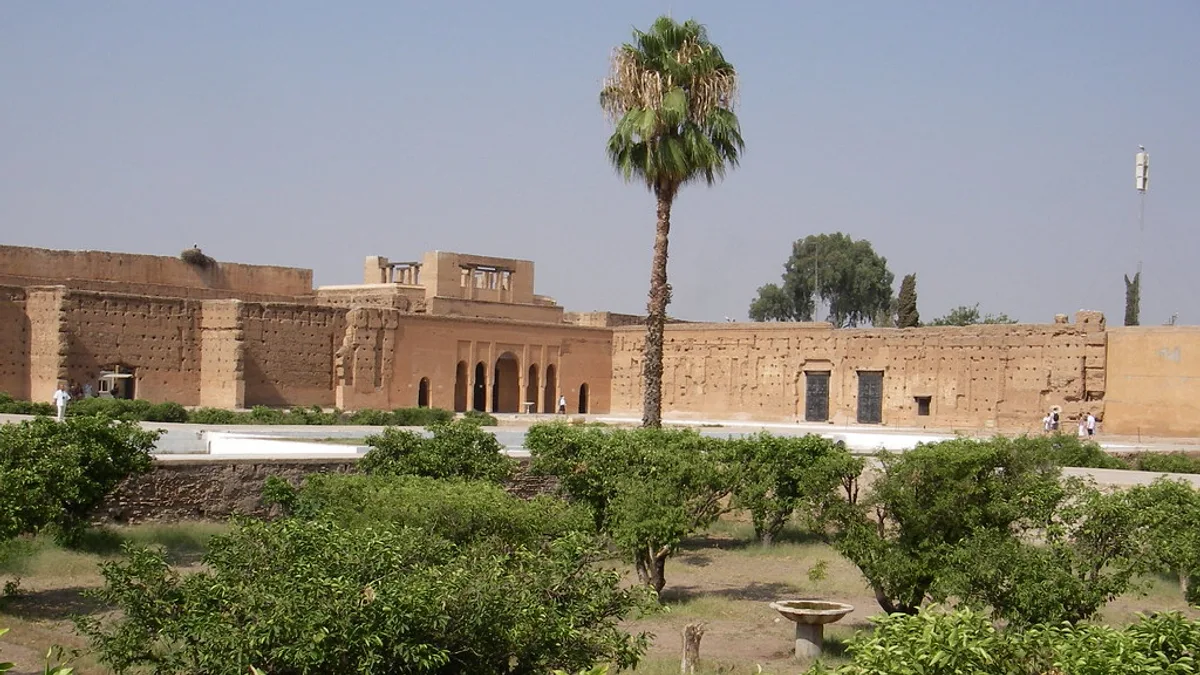 El Badi Palace in Morocco