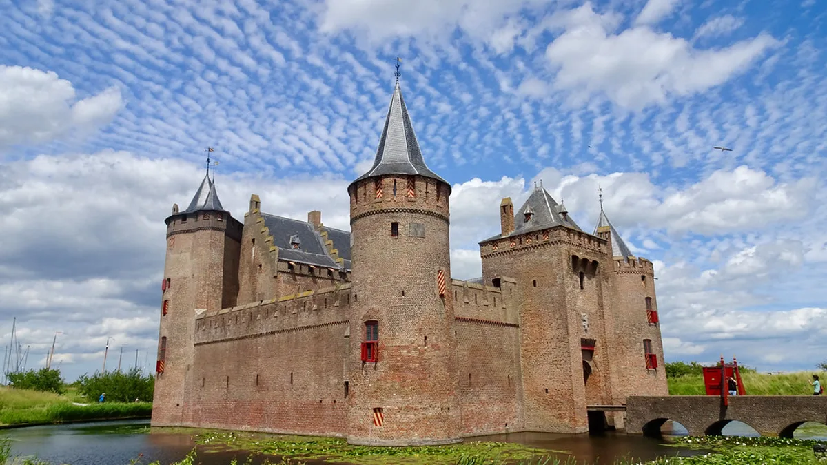 Muiderslot in Netherlands