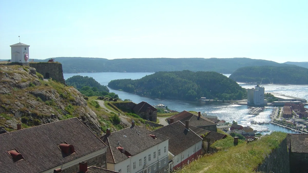 Fredriksten Fortress in Norway