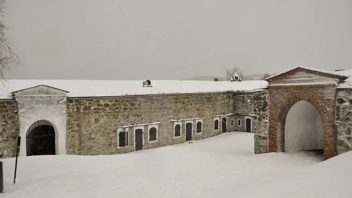 Kristiansten Fortress in Norway