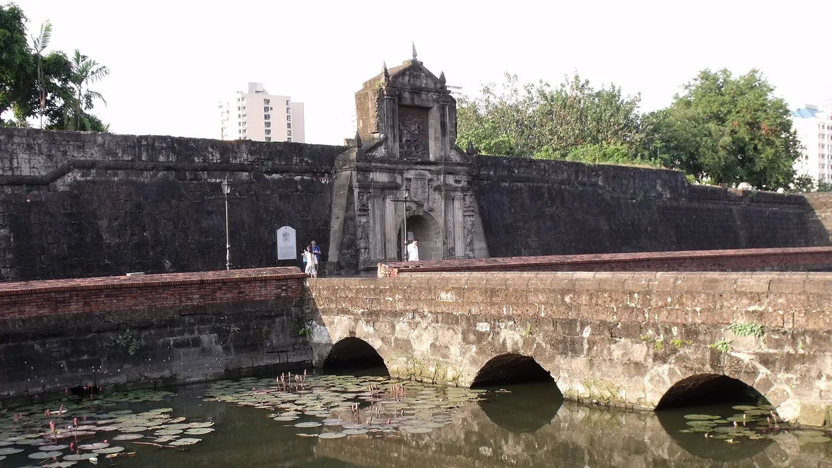 Fort Santiago in Philippines