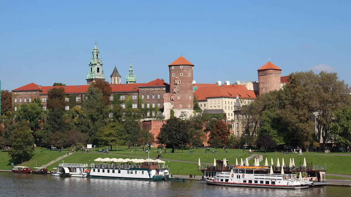 Wawel Royal Castle in Poland