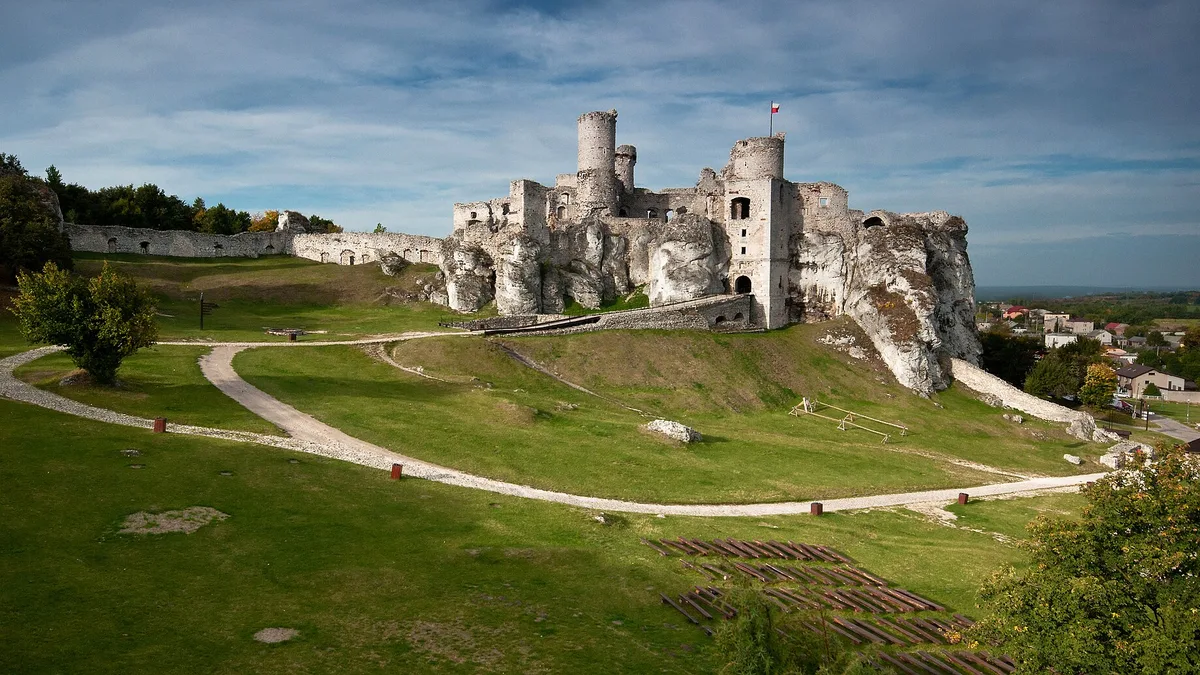 Ogrodzieniec Castle in Poland
