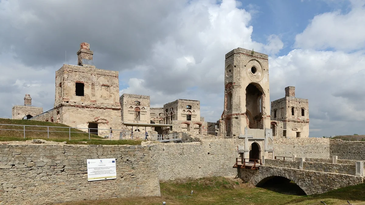 Krzyżtopór Castle in Poland