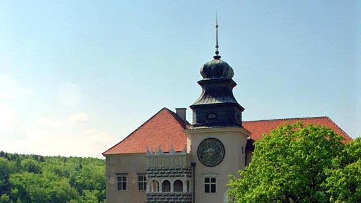 Pieskowa Skała Castle in Poland