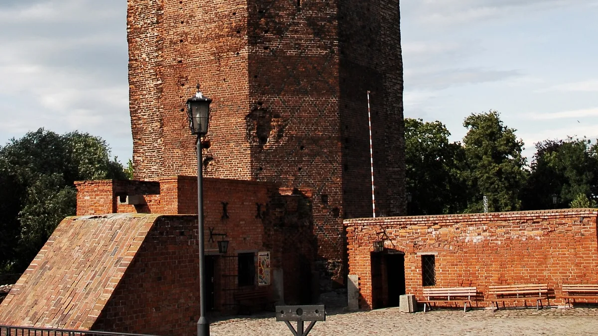 Brodnica Castle in Poland