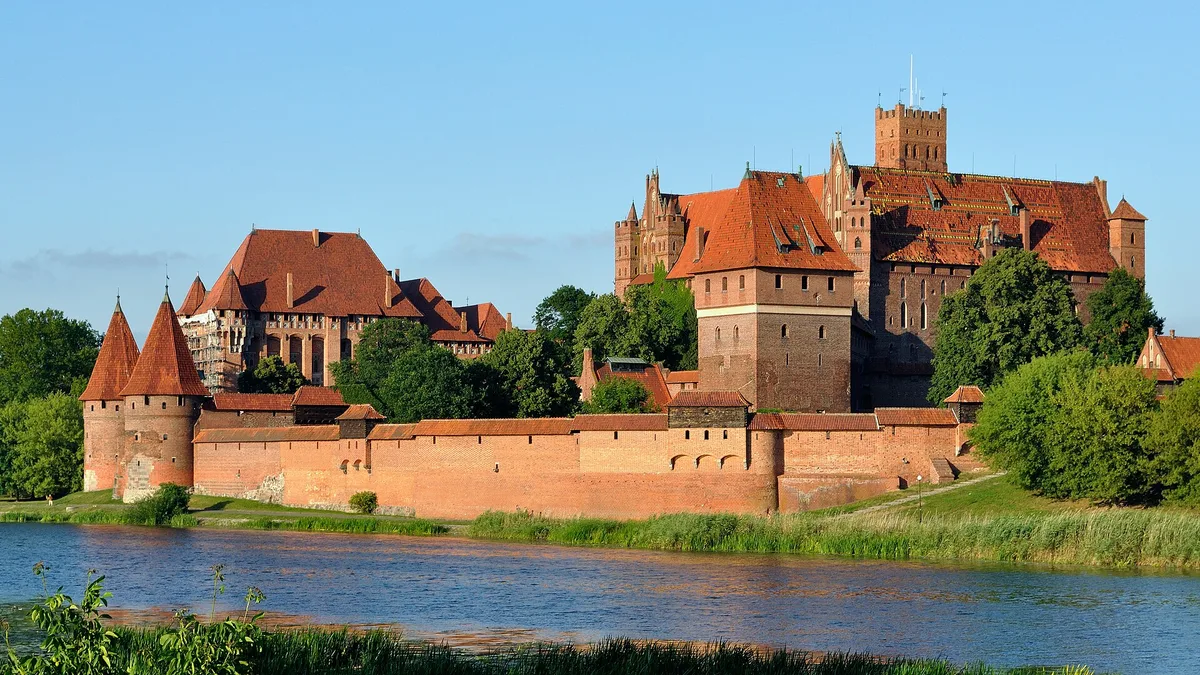 Malbork Castle in Poland