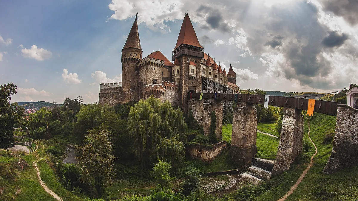 Corvin Castle in Romania