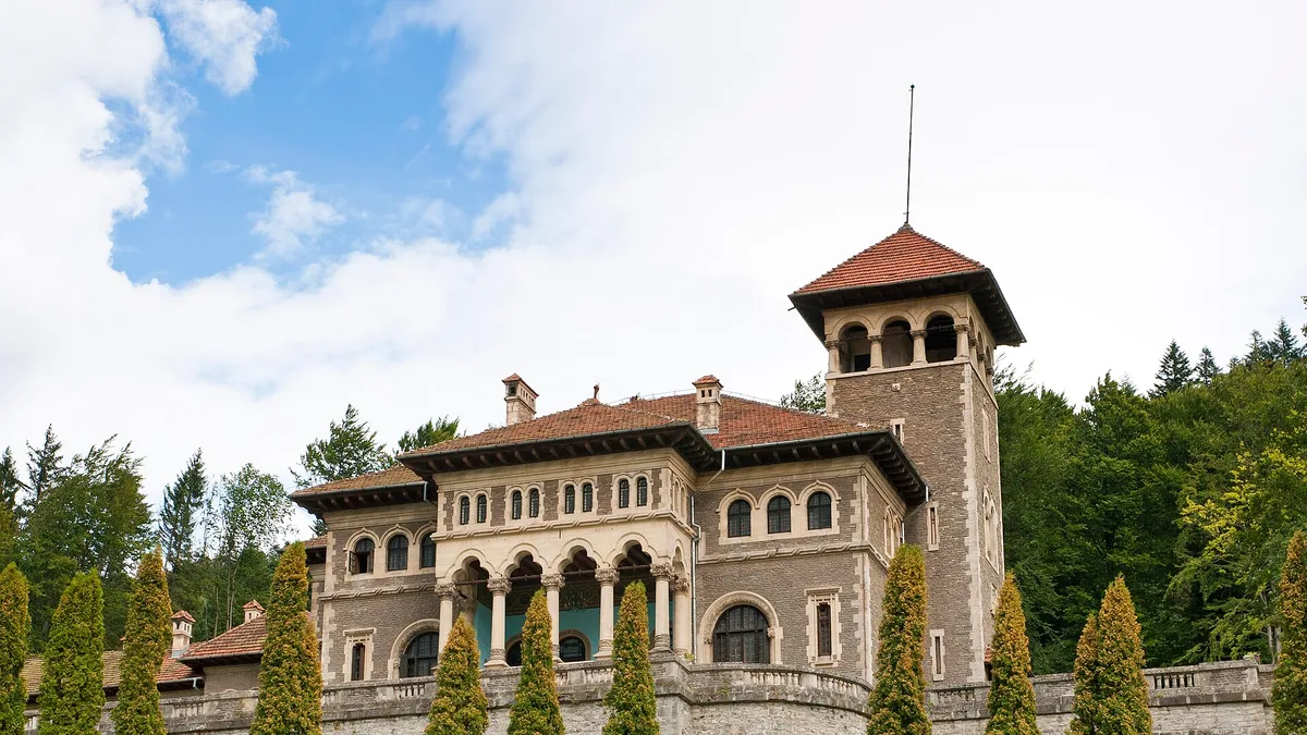 Cantacuzino Castle in Romania