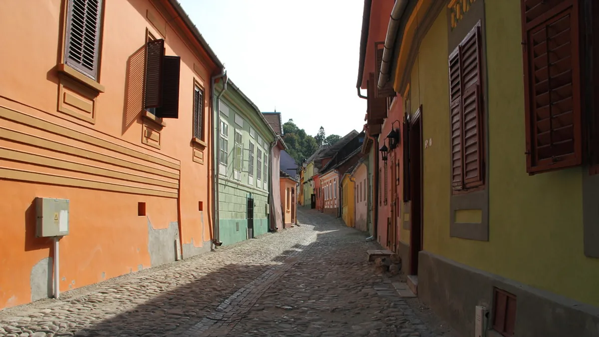 Sighișoara Citadel in Romania
