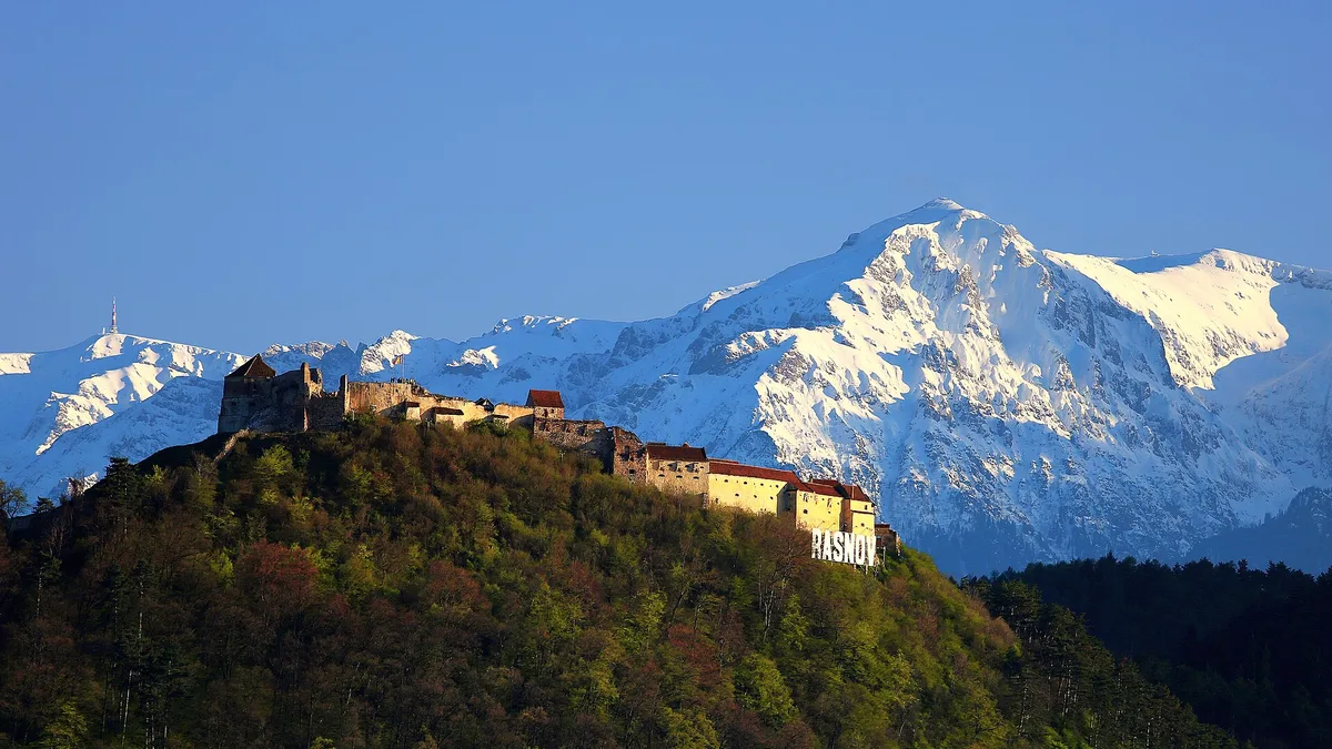 Râșnov Fortress in Romania