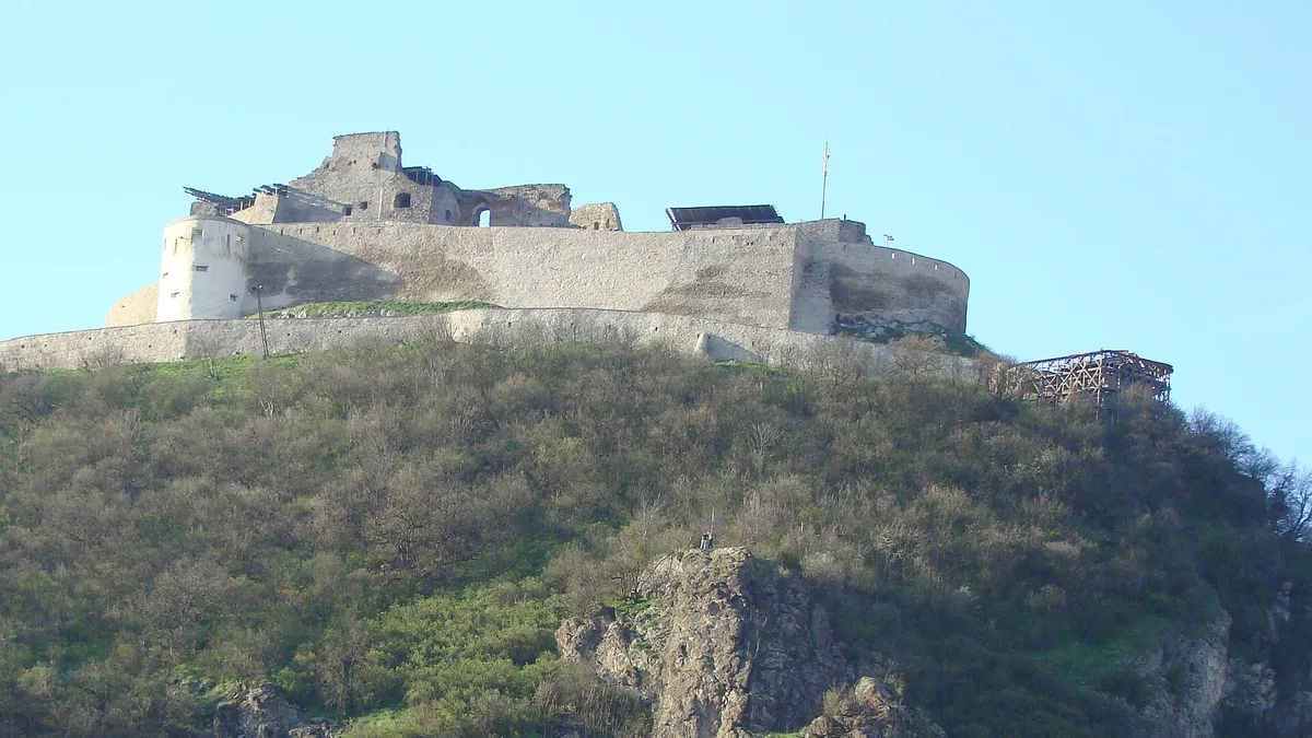 Deva Fortress in Romania