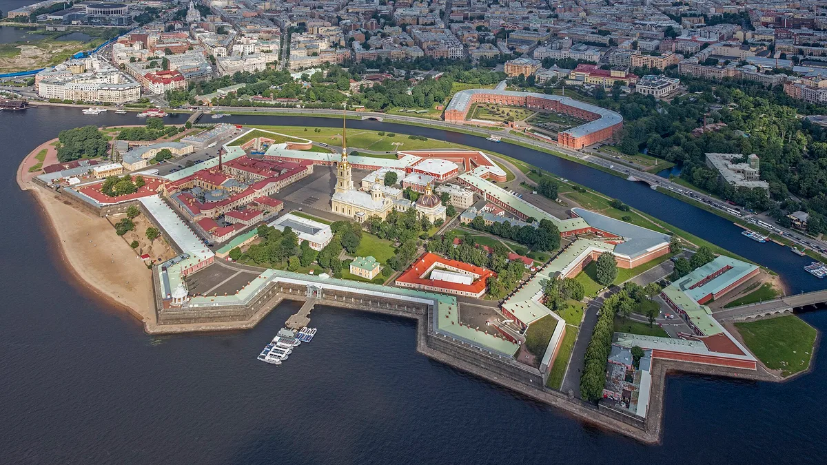 Peter and Paul Fortress in Russia