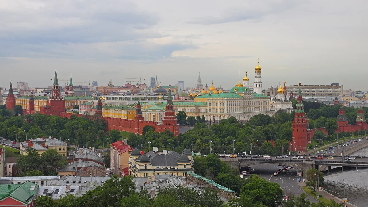 Moscow Kremlin in Russia