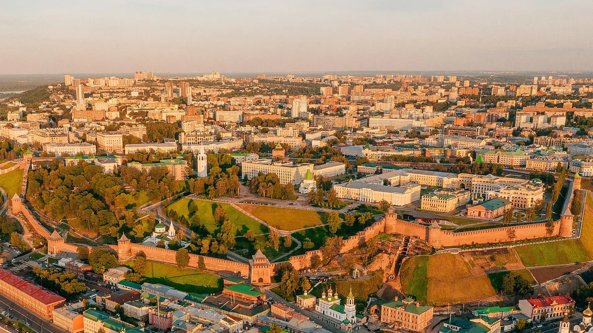 Nizhny Novgorod Kremlin in Russia