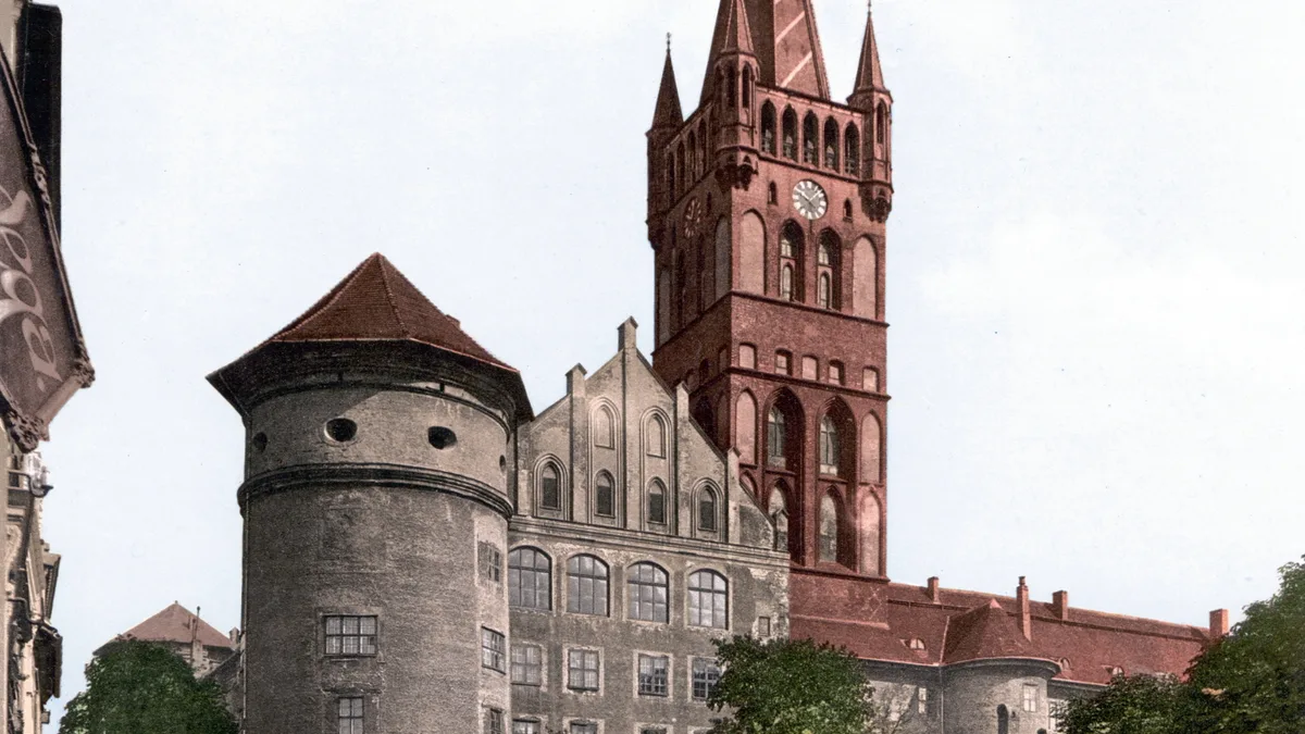 Königsberg Castle in Russia