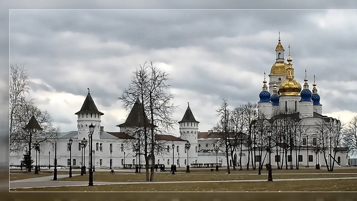 Tobolsk Kremlin in Russia