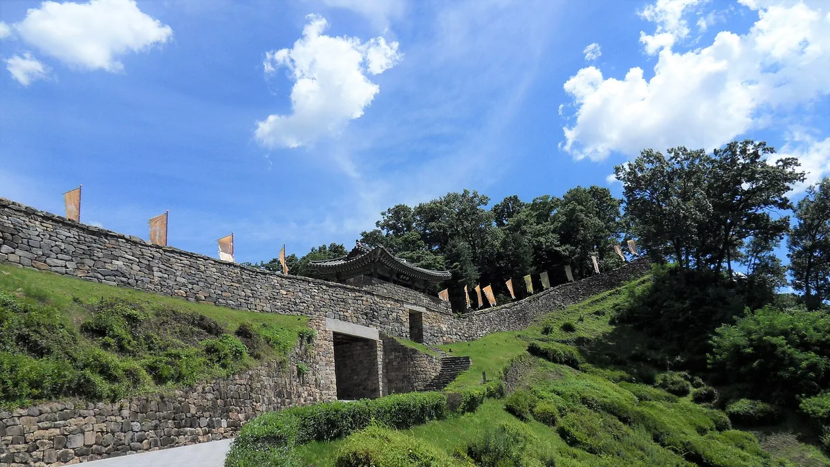 Gongsanseong Fortress in South Korea