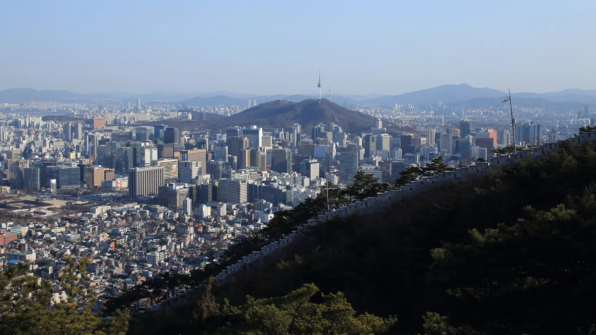 Hanyangdoseong, the Seoul City Wall in South Korea