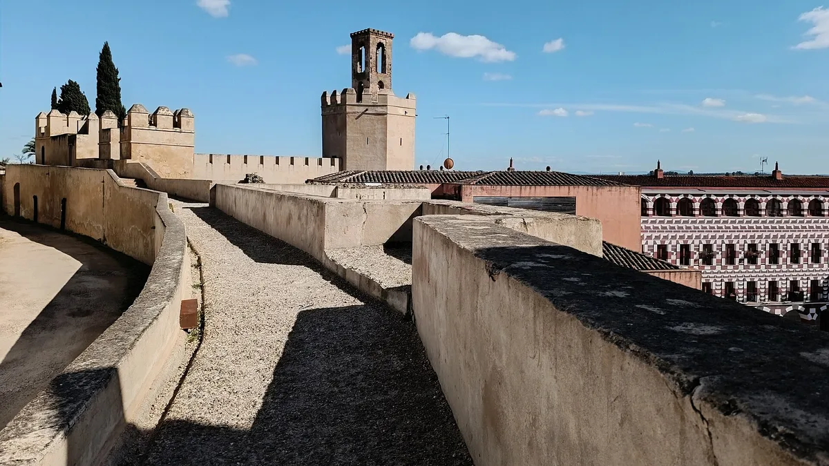 Alcazaba de Badajoz in Spain
