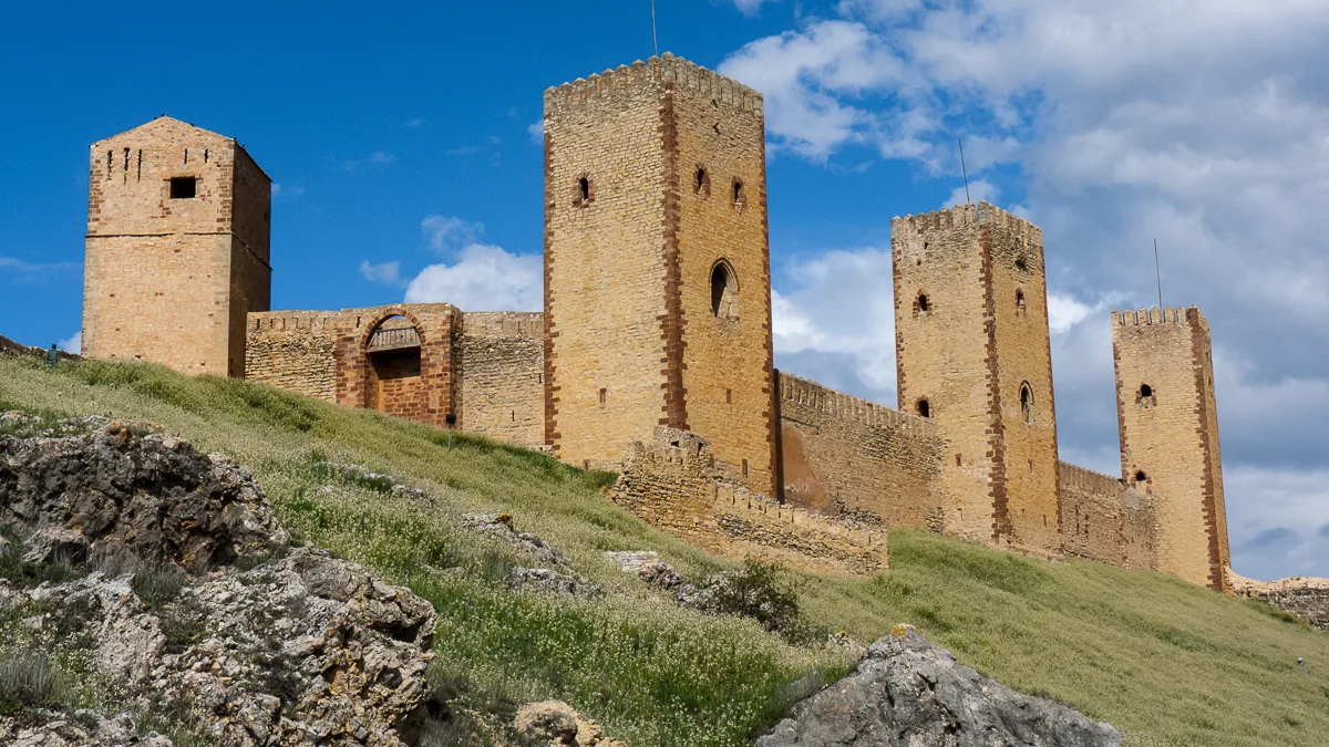Castillo de Molina de Aragón in Spain