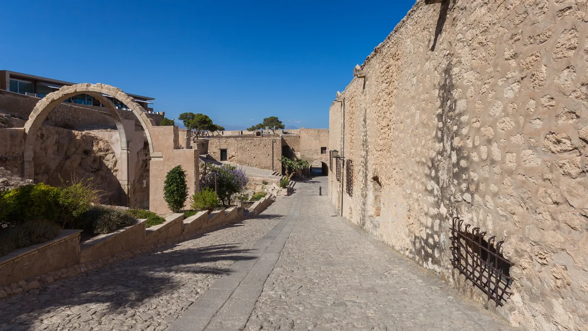 Castillo de Santa Bárbara in Spain