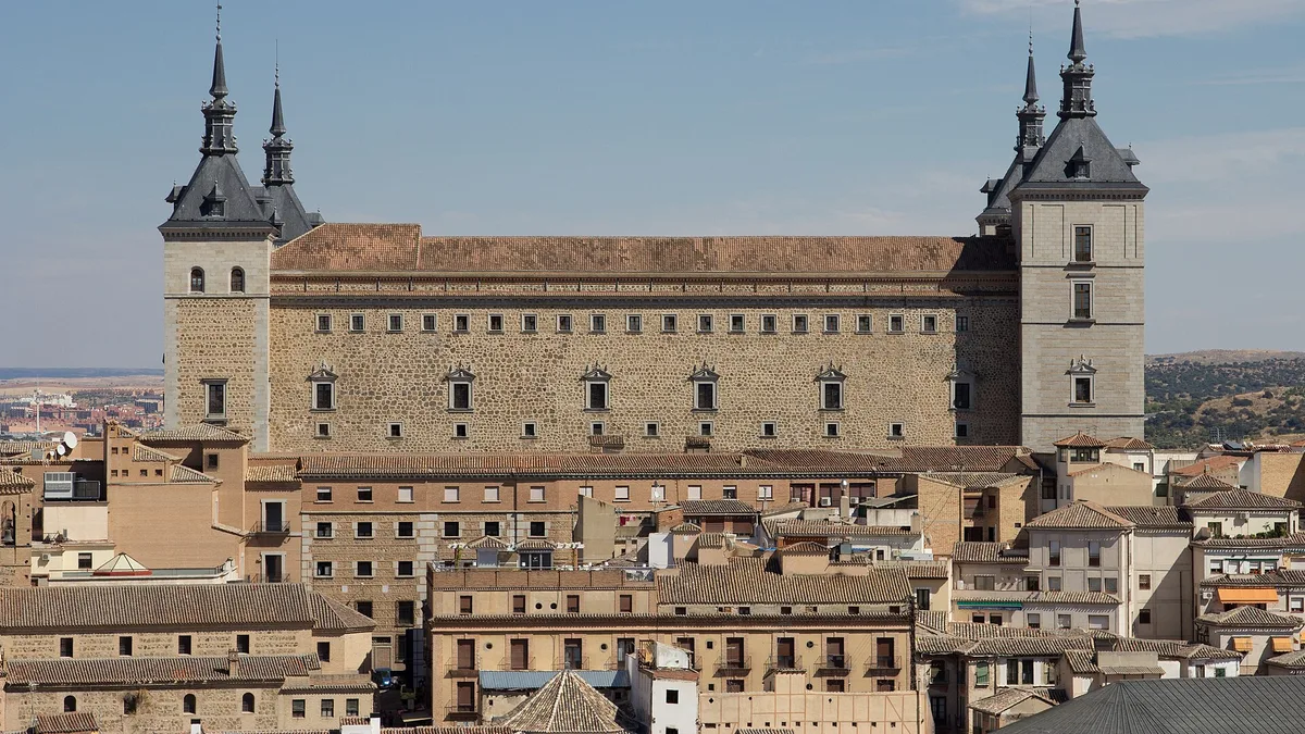 Alcázar de Toledo in Spain