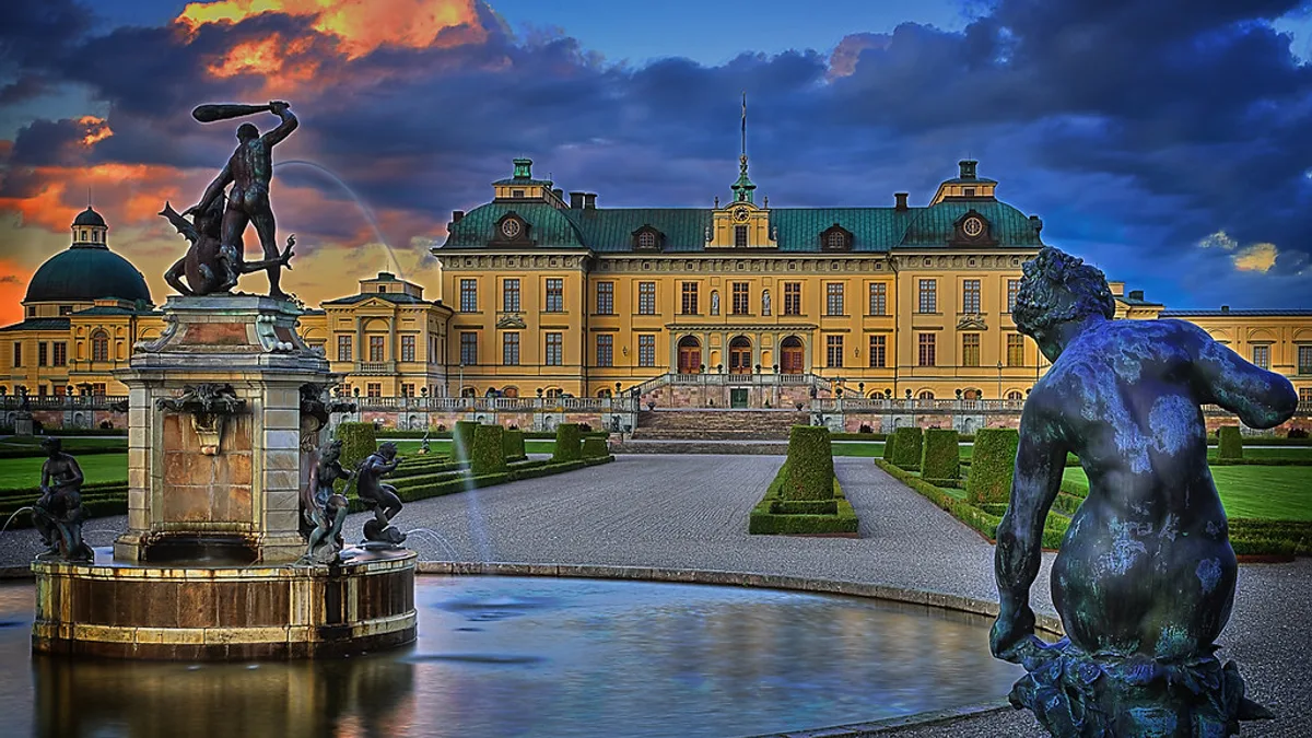 Drottningholm Palace in Sweden