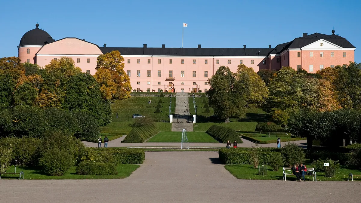 Uppsala Castle in Sweden