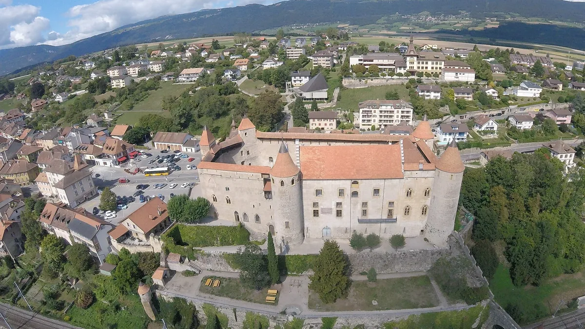 Grandson Castle in Switzerland