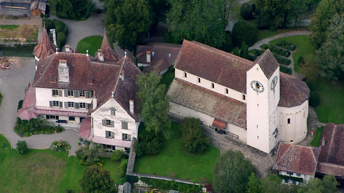 Amsoldingen Castle in Switzerland