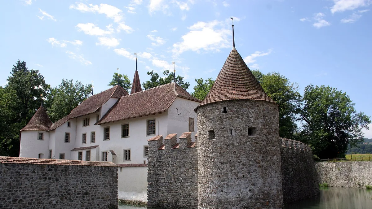 Hallwyl Castle in Switzerland