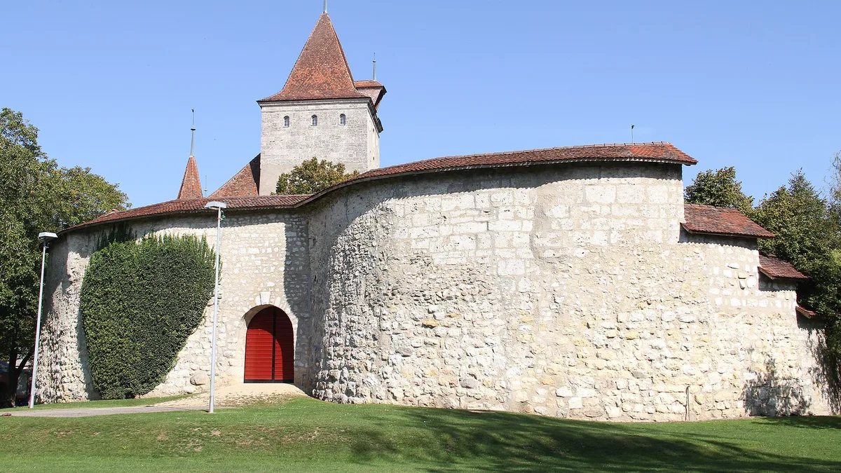Nidau Castle in Switzerland