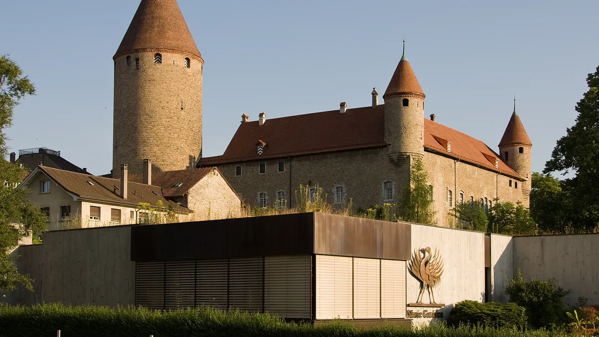 Bulle Castle in Switzerland