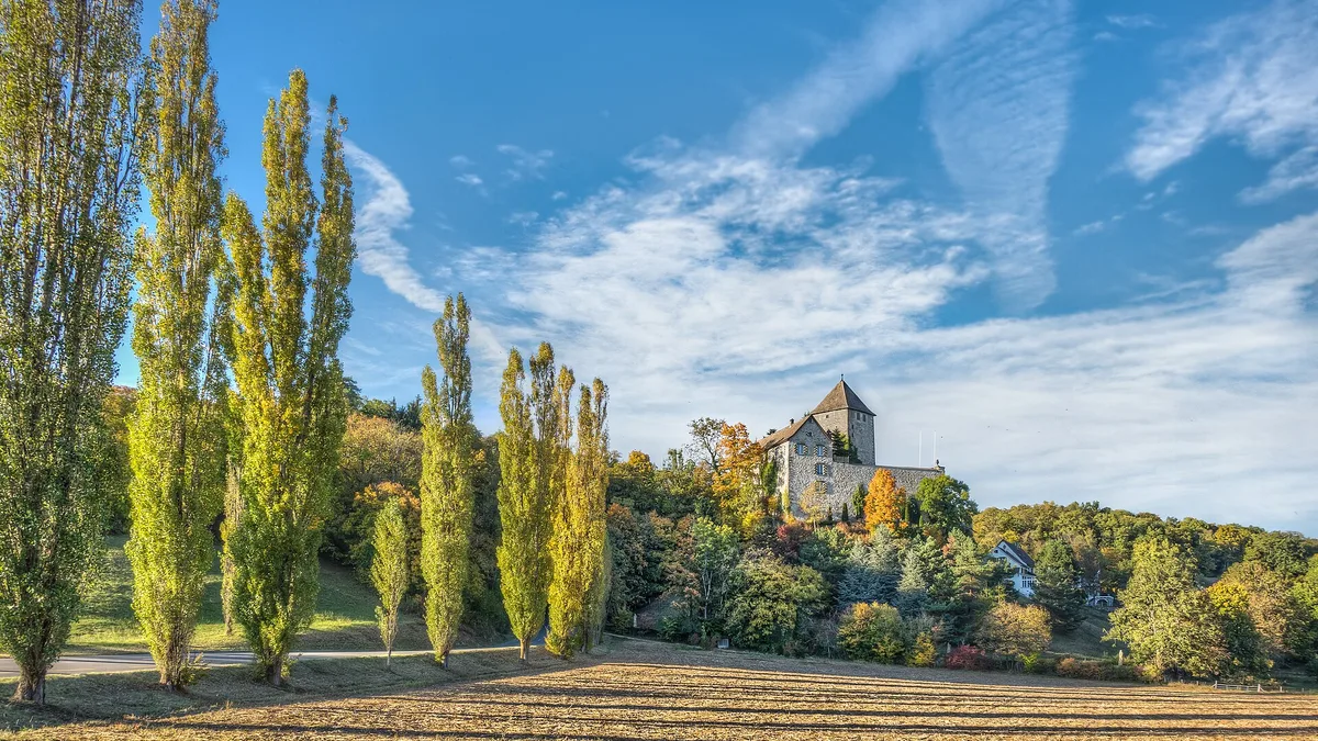 Herblingen Castle in Switzerland