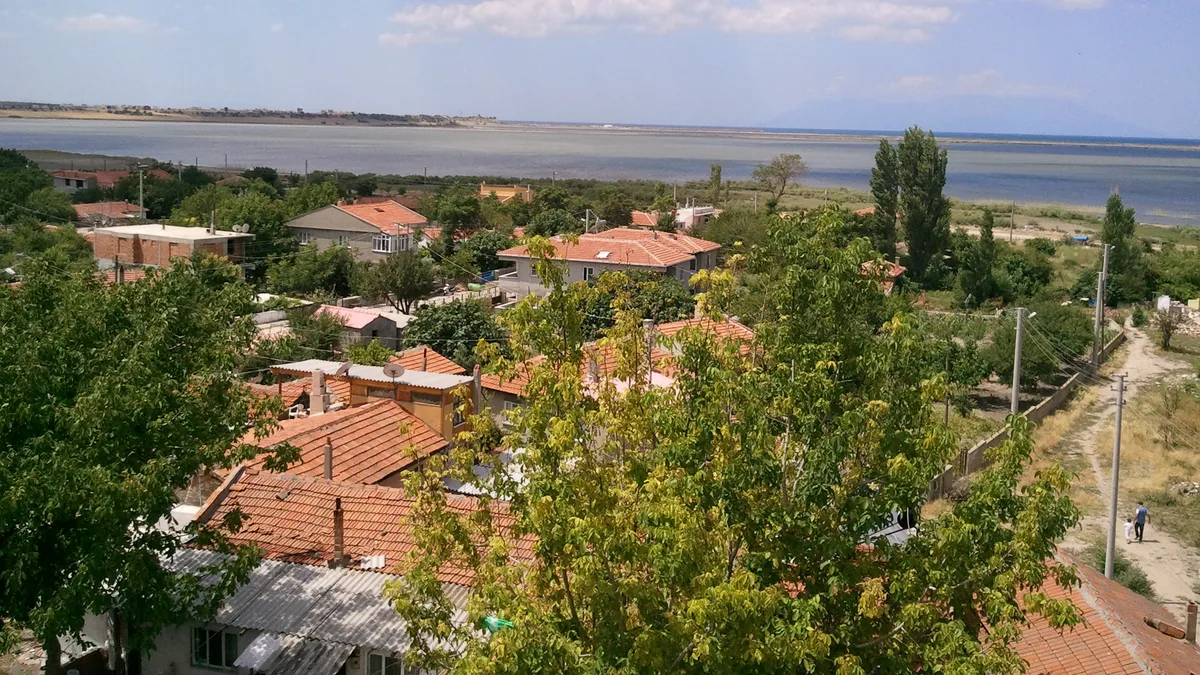 Enez Castle in Turkey