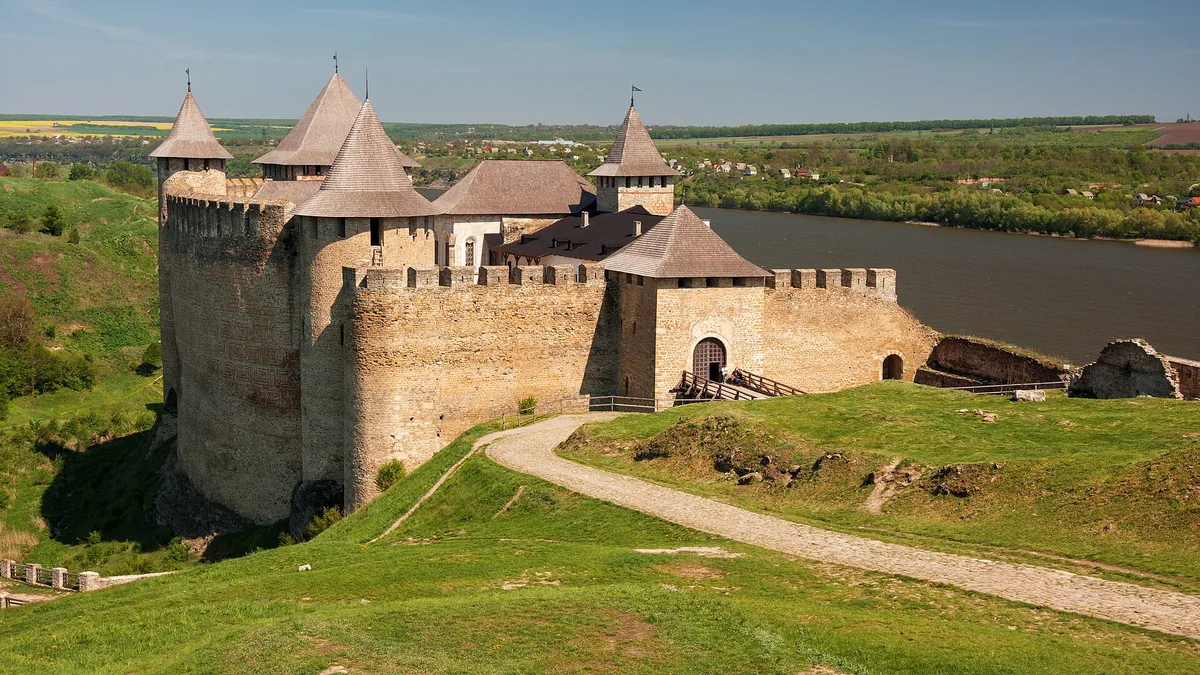 Khotyn Fortress in Ukraine