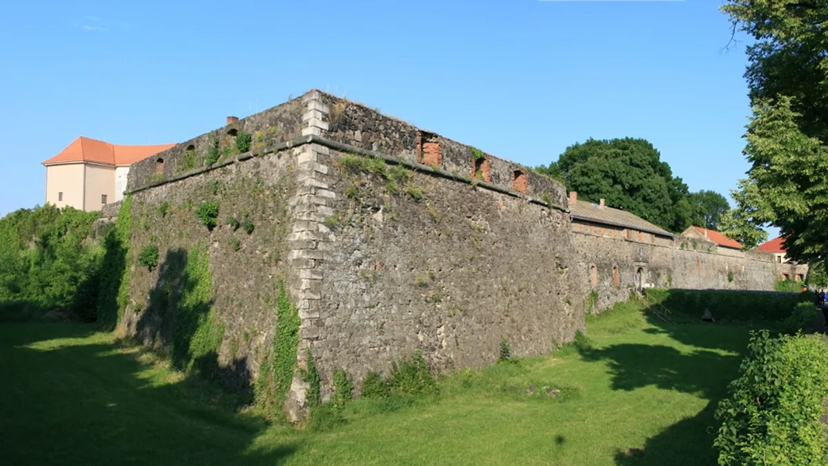 Uzhhorod Castle in Ukraine