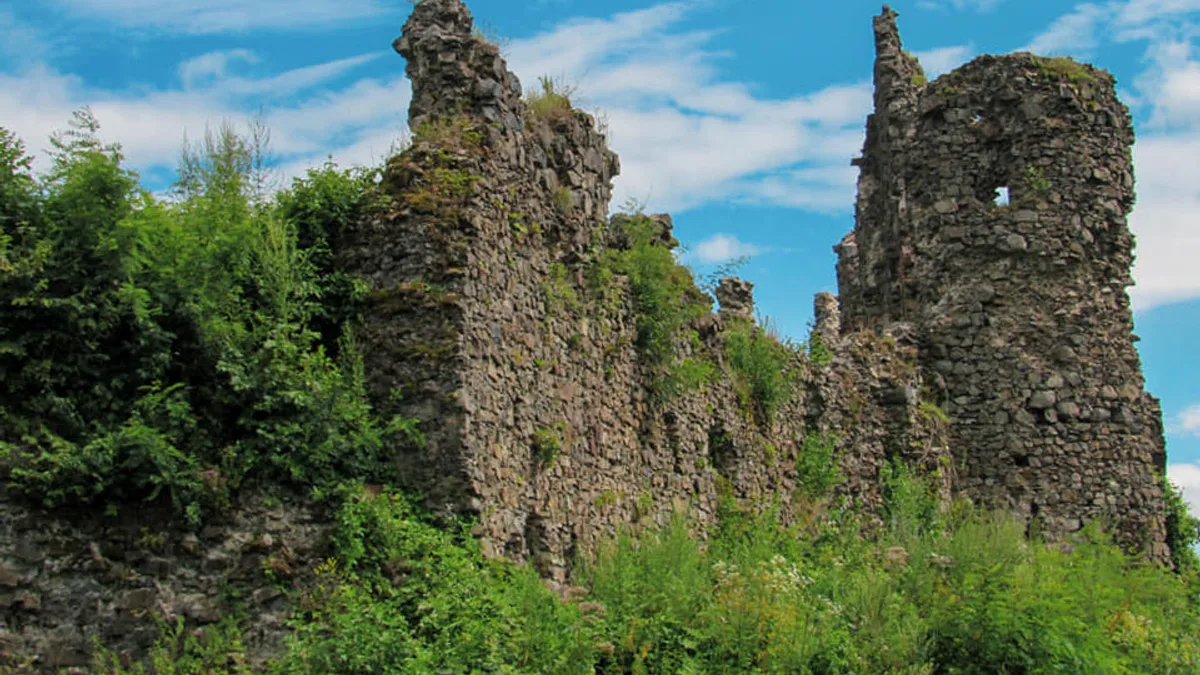 Khust Castle in Ukraine