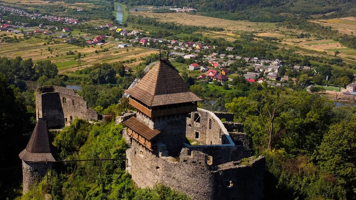 Nevytske Castle in Ukraine