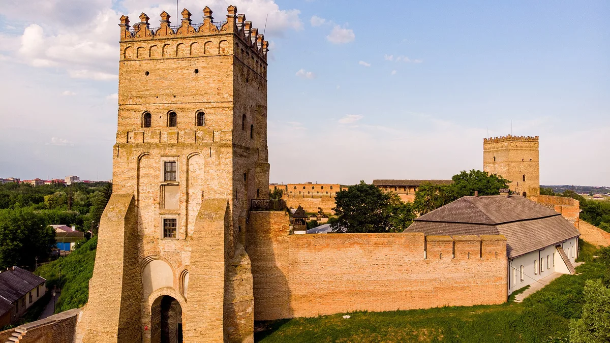 Lubart's Castle in Ukraine