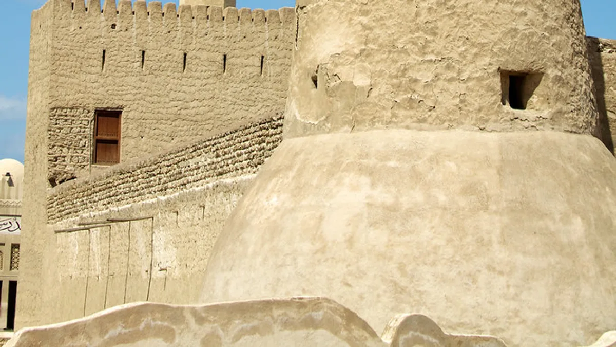 Al Fahidi Fort in United Arab Emirates