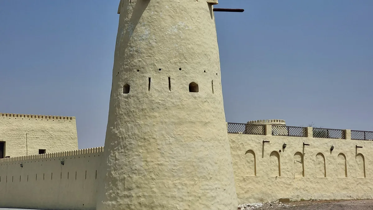 Falaj Al Mualla Fort in United Arab Emirates