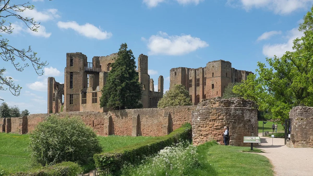 Kenilworth Castle in United Kingdom