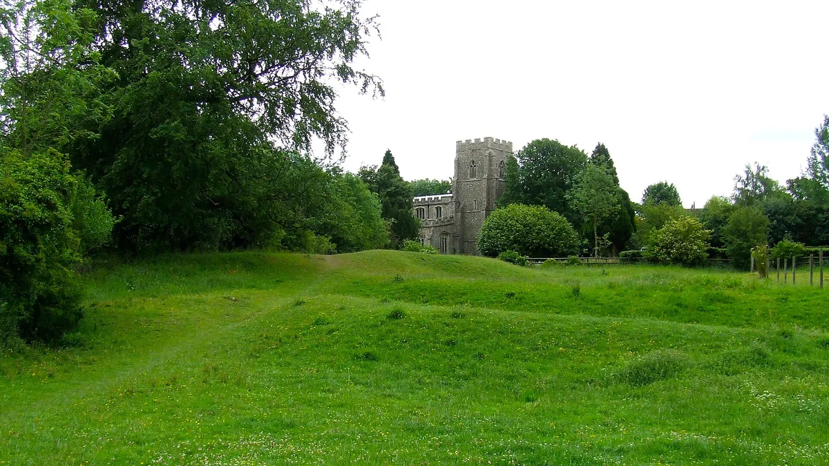 Clavering Castle in United Kingdom