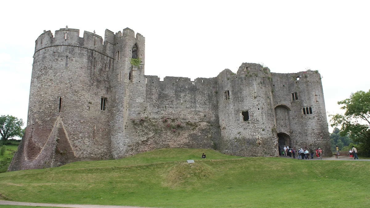 Chepstow Castle in United Kingdom